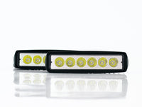 FARO AUXILIAR LED 6 LEDS 18W 12CM RECTANGULAR JUEGO 12-24V      RACINGTEC