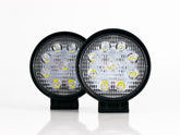 FARO AUXILIAR LED 9 LEDS 27W REDONDO JUEGO      RACINGTEC