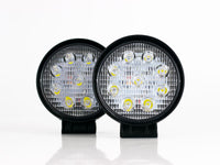 FARO AUXILIAR LED 9 LEDS 27W REDONDO JUEGO      RACINGTEC