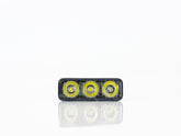 FARO AUXILIAR LED 3 LEDS 10W 9CM RECTANGULAR MOTO RT-E03