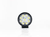 FARO AUXILIAR LED 9 LEDS 27W REDONDO PIEZA      RACINGTEC