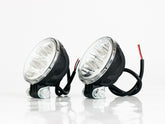 FARO AUXILIAR LED 4 LEDS 3" 12W REDONDO BLANCO JUEGO 12-24V      RACINGTEC