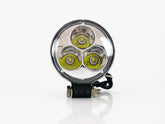 FARO AUXILIAR LED 3 LEDS 3" 9W REDONDO BLANCO PIEZA 12-24V      RACINGTEC
