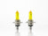 FOCO HALOGENO H4 9003 12V 60/55W YELLOW LIGHT JUEGO     HELLA
