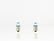 FOCO LED 53 1 LED AZUL     STAR