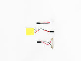 FOCO LED LUZ INTERIOR UNIVERSAL CUADRADO BLANCO