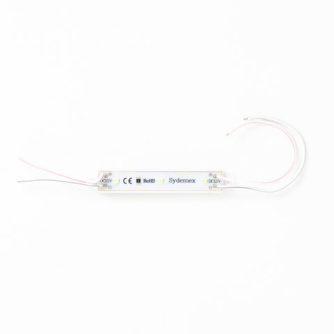 MODULO 3 LEDS SUPERBRILLANTE BLANCO