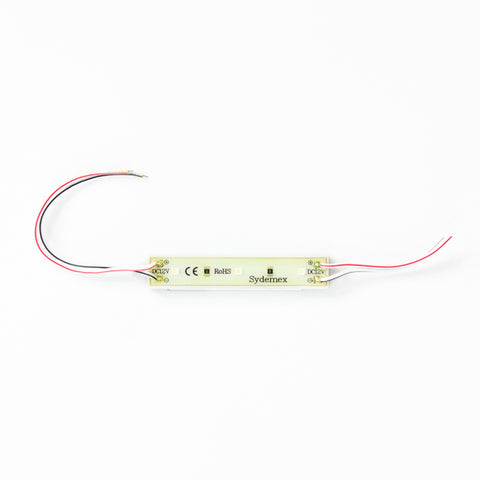 MODULO 3 LEDS SUPERBRILLANTE ROJO