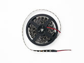 ROLLO LED 5050 SMD AMBAR FONDO NEGRO 5MT
