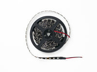 ROLLO LED 5050 SMD AMBAR FONDO NEGRO 5MT