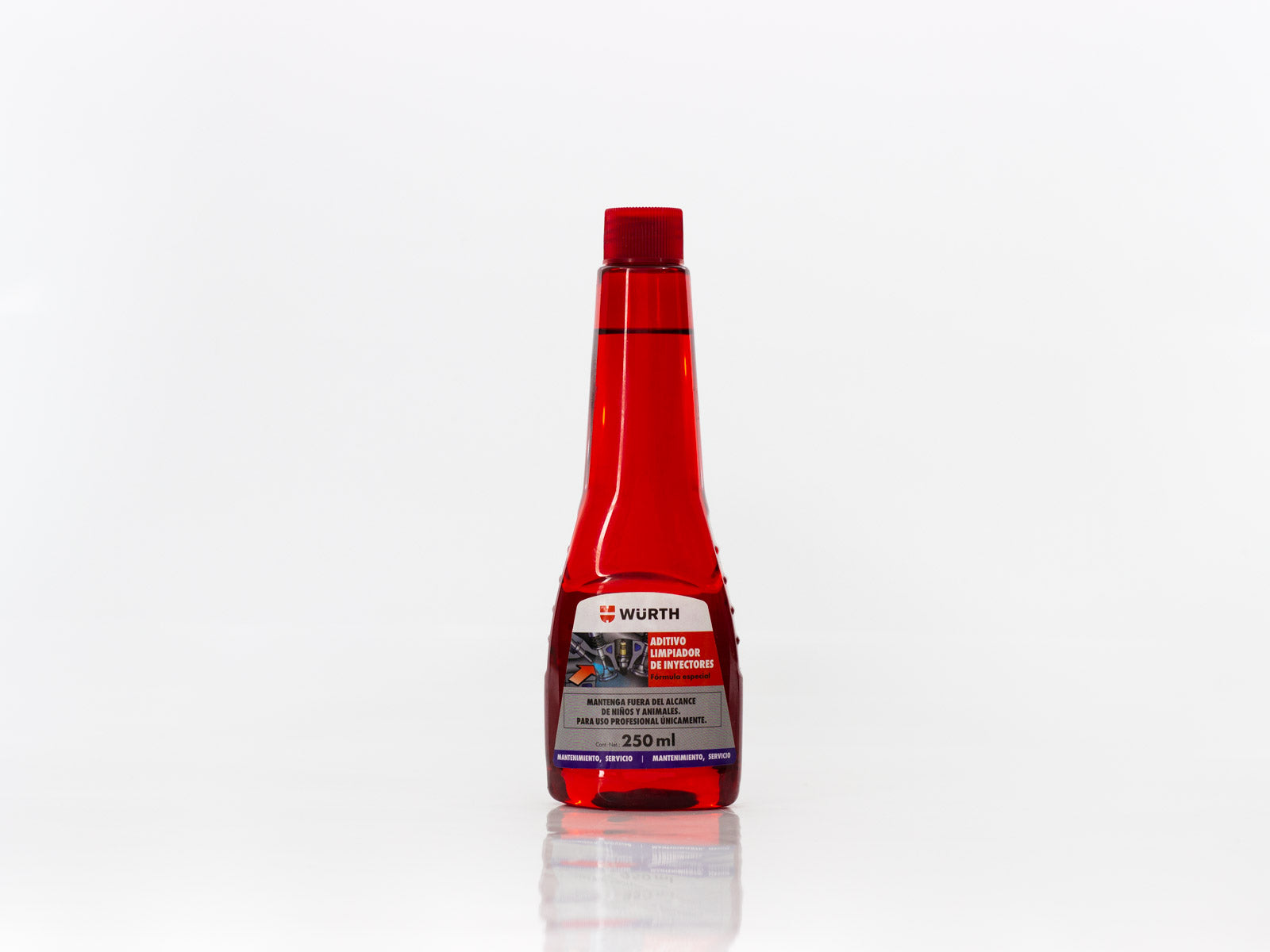 Aditivo Limpiador de Inyectores 250ML Marca Wurth Nparte 00893551250