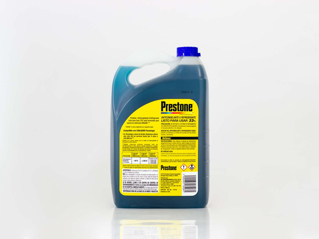 ANTICONGELANTE PRESTONE 33% AZUL NISSAN 3.78L