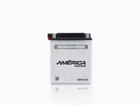 BATERIA MOTO AMERICA 12N14-3A 125 AMP 14 A/H (-)/(+) = CB14L-A2