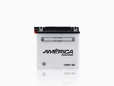 BATERIA MOTO AMERICA 12N7-4A 70 AMP 7 A/H (+)/(-)