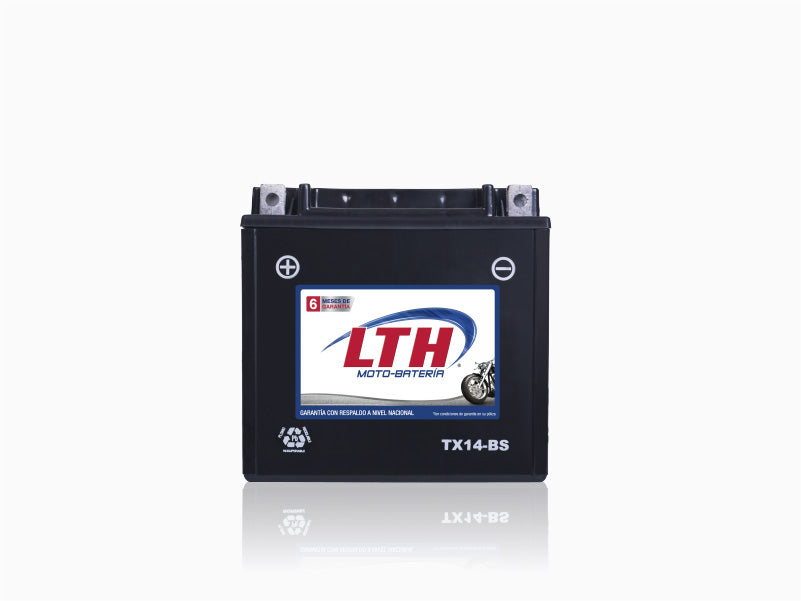 BATERIA MOTO LTH AGM CTX14-BS 200 AMP 12 A/H (+)/(-)