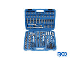 CAJA HERRAMIENTA AUTOCLE METRICO 1/4 3/8 1/2 192 PIEZAS     BGS     2243